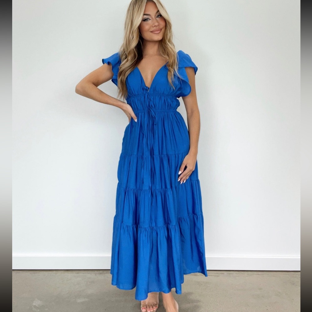 Stunning Blue Maxi Dress